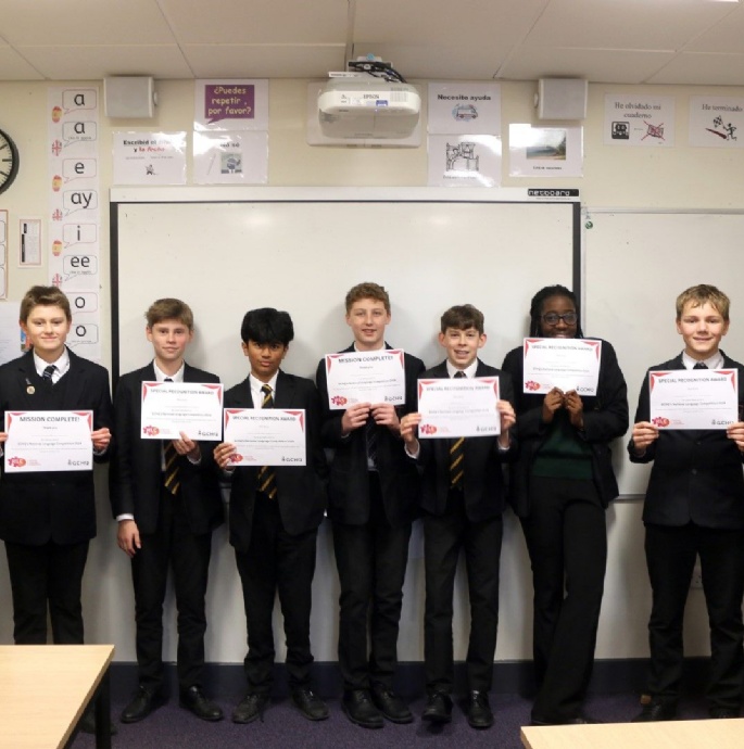 News » Year 9 Pupils Compete In The GCHQ National Language Competition